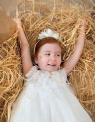 Βαπτιστικό Ρούχο Britney Bambolino κωδ.9309 - Image 5