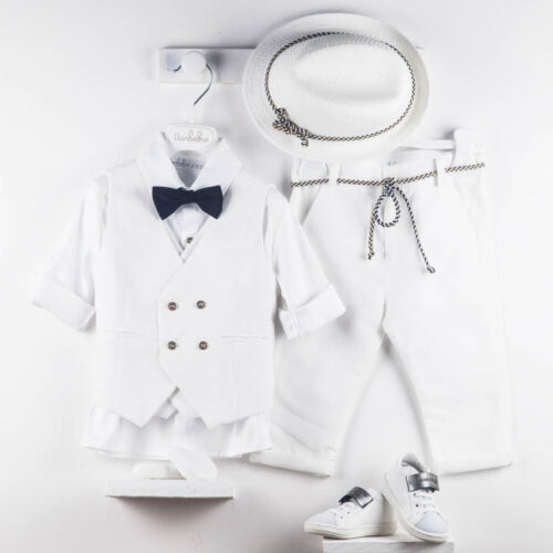 Βαπτιστικό Ρούχο King Bambolino κωδ.9719