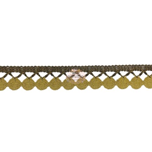 Δαντέλα Χρυσή για εργόχειρο κωδ.30571-Μ