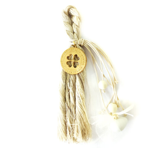 Μπομπονιέρα Γάμου Τετράφυλλο κωδ.GBW10614/23/G - Image 1