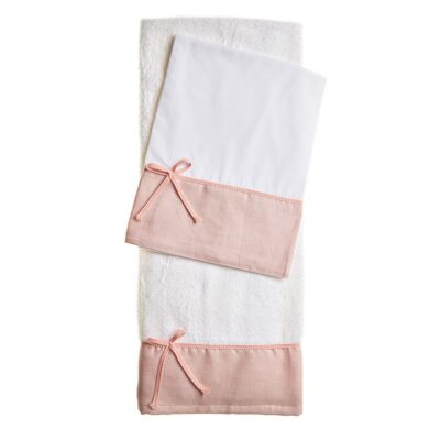 Σετ Λαδόπανο με Φιογκάκι για κορίτσι κωδ.Λ246 - Image 1