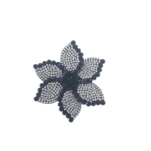 Λουλούδι Μοτίφ με Στρας κωδ.89875 - Image 1