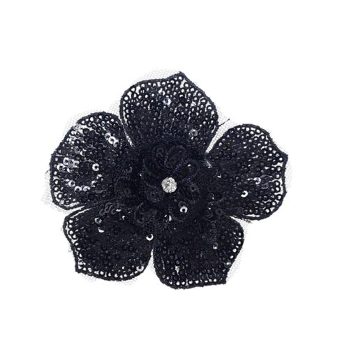 Λουλούδι Μοτίφ με Παγιέτες κωδ.89527 - Image 1