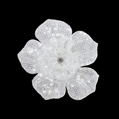 Λουλούδι Μοτίφ με Παγιέτες κωδ.89527 - Image 2