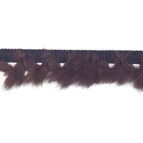 Τρέσα Γουνάκι Ελαστικό Καφέ - Image 1