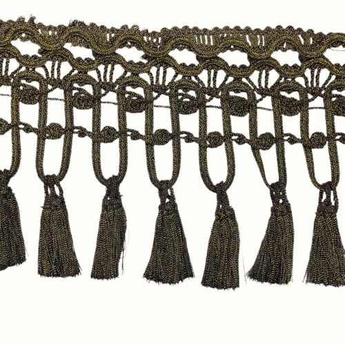 Κρόσσι Χρυσό με φουντάκια 11εκ. κωδ.1461 - Image 1