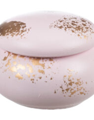 Μπομπονιέρα Μπιζουτιέρα Μακαρόν με Χρυσή Λεπτομέρειες κωδ.Κ883 - Image 4