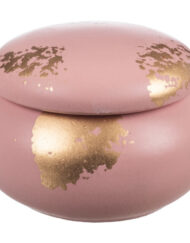 Μπομπονιέρα Μπιζουτιέρα Μακαρόν με Χρυσή Λεπτομέρειες κωδ.Κ883 - Image 5