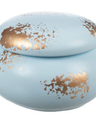 Μπομπονιέρα Μπιζουτιέρα Μακαρόν με Χρυσή Λεπτομέρειες κωδ.Κ883 - Image 6