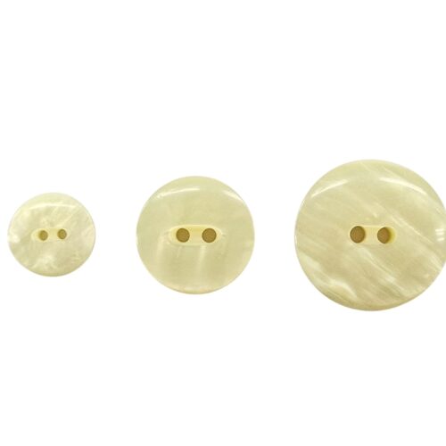 Κουμπί Εκρού Κοκάλινο Γυαλιστερό κωδ.2856 - Image 1