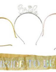 Σετ Κορδέλα και Στέκα Bride To Be