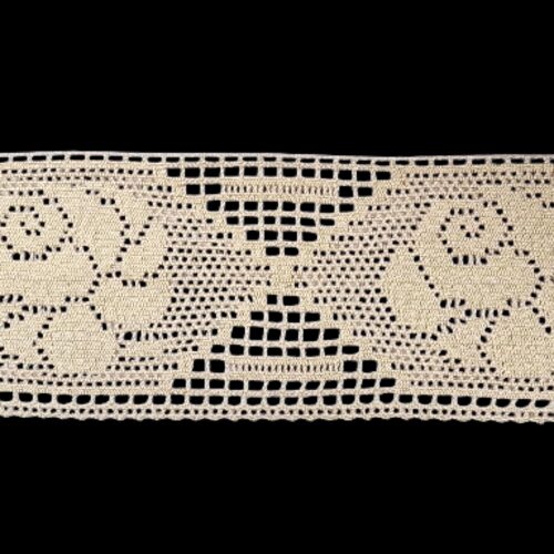 Δαντέλα Βαμβακερή-Κοπανέλι Ατραντέ 8εκ. κωδ.ΔΑΑΤ1 - Image 1