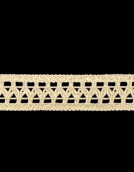 Δαντέλα Βαμβακερή-Κοπανέλι Ατραντέ Εκρού 2,5εκ. κωδ.ΔΑΑΤ3