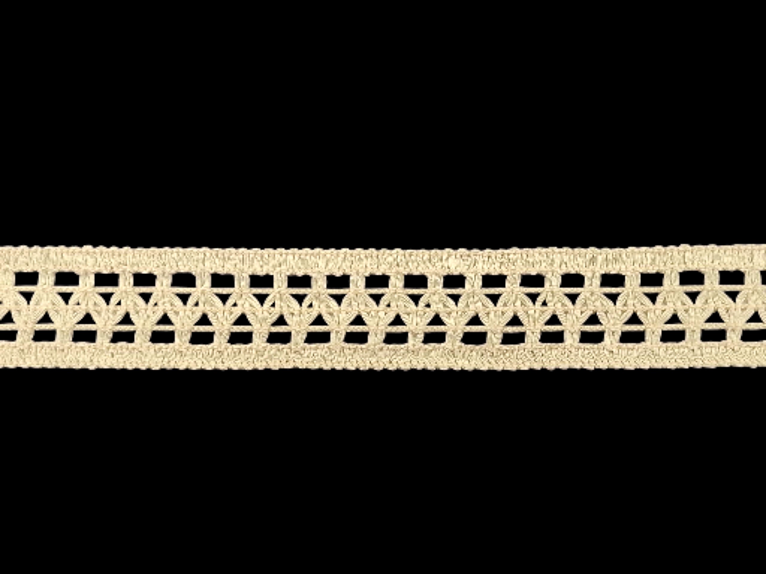 Δαντέλα Βαμβακερή-Κοπανέλι Ατραντέ Εκρού 2,5εκ. κωδ.ΔΑΑΤ3