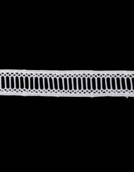 Δαντέλα Ασπροκέντημα-Μπροντερί Αζούρ 2εκ. κωδ.11101