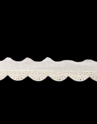 Δαντέλα Ασπροκέντημα-Μπροντερί 2,5εκ. κωδ.86943