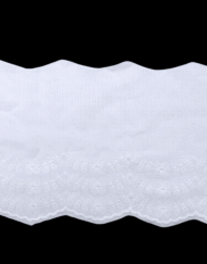 Δαντέλα Ασπροκέντημα-Μπροντερί 12εκ. κωδ.89167