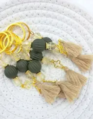 Χειροποίητα Μαρτυρικά Μπρελόκ κωδ.Μ419-0