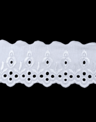 Δαντέλα Ασπροκέντημα-Μπροντερί 6εκ. κωδ.ΔΑΑΣΠ1