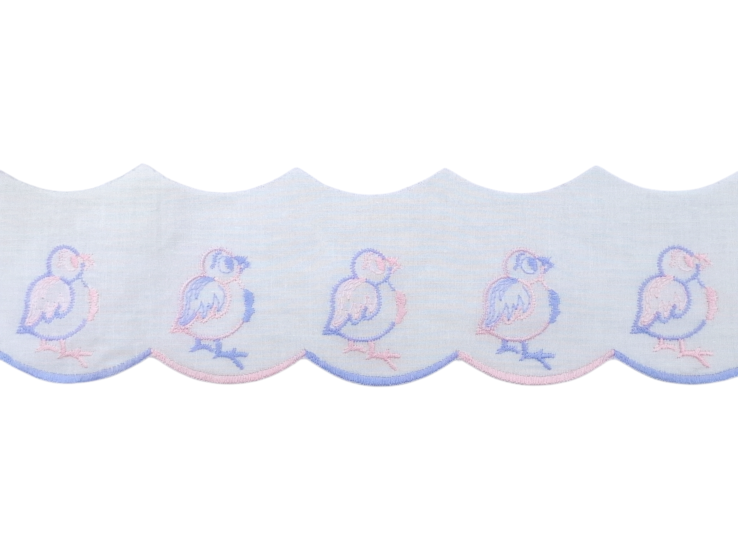 Δαντέλα Ασπροκέντημα 6εκ. με Πουλάκια κωδ.ΔΑΑΣΠ13