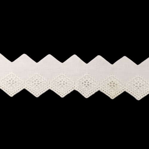 Δαντέλα Ασπροκέντημα-Μπροντερί 3,5εκ. κωδ.ΔΑΑΣΠ19 - Image 1