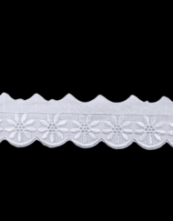 Δαντέλα Ασπροκέντημα-Μπροντερί 3εκ. κωδ.ΔΑΑΣΠ20