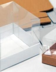 Κουτάκι Χάρτινο με Ζελατίνα Ψηλό Καπάκι 6,5 x 6,5 x 6εκ. κωδ.0506245