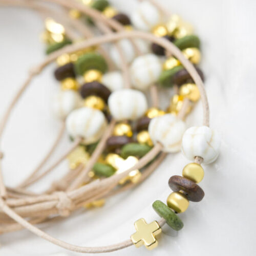 Χειροποίητα Μαρτυρικά Βραχιόλια κωδ.B136-26 - Image 2