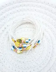 Χειροποίητα Μαρτυρικά Βραχιόλια κωδ.G369-0