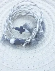 Χειροποίητα Μαρτυρικά Βραχιόλια κωδ.I374-0