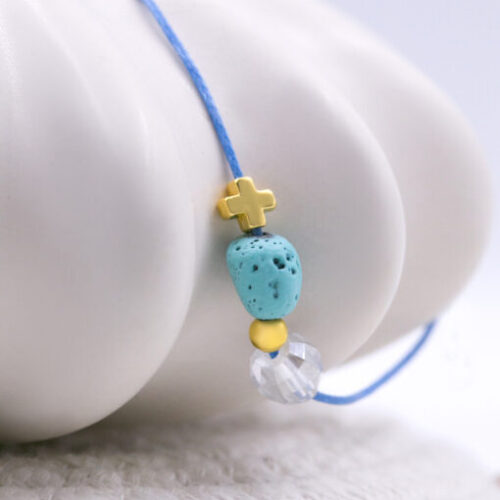 Χειροποίητα Μαρτυρικά Βραχιόλια κωδ.J100-26 - Image 2