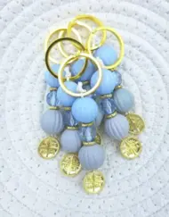 Χειροποίητα Μαρτυρικά Μπρελόκ κωδ.J383-0