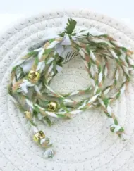 Χειροποίητα Μαρτυρικά Βραχιόλια κωδ.L401-0