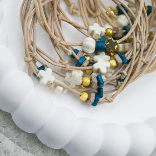 Χειροποίητα Μαρτυρικά Βραχιόλια κωδ.T94-26 - Image 1