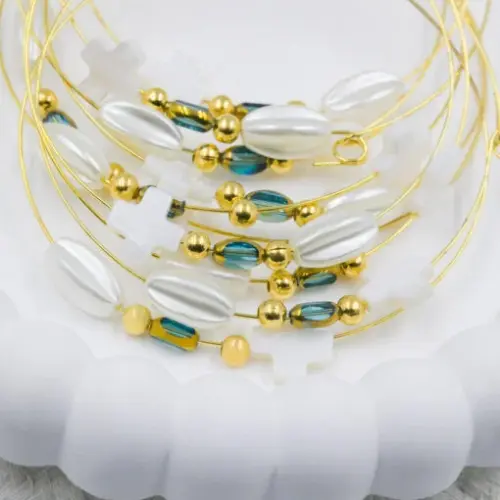 Χειροποίητα Μαρτυρικά Βραχιόλια κωδ.T99-26 - Image 2