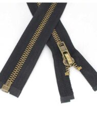 Φερμουάρ Μπρονζέ Μεταλλικό Διαχωριζόμενο Νο5 100εκ. - Image 1