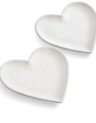 Μπομπονιέρα Κεραμικό Πιατάκι Καρδιά κωδ.742514