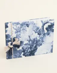 Βιβλίο Ευχών Μπλε Λουλούδια κωδ.333039