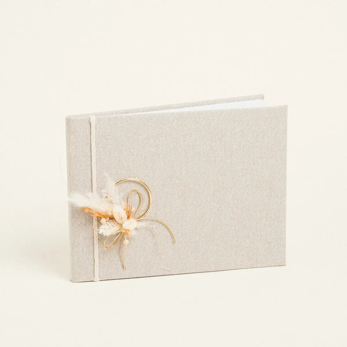 Βιβλίο Ευχών Μπεζ Χρυσό Lurex κωδ.333929