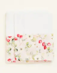 Λαδόπανο με Φράουλες και Άνθη κωδ.334468