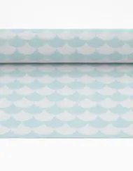 Ράνερ Υφάσματος Γοργονέ Γαλάζιο κωδ.902620