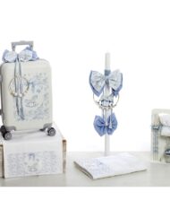 Σετ Βάπτισης Βαλίτσα "Vintage Toile Horse"