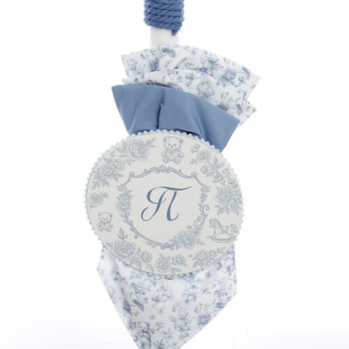 Σετ Βάπτισης Κουτί "Blue Monogram Heritage" 2616 - Image 4