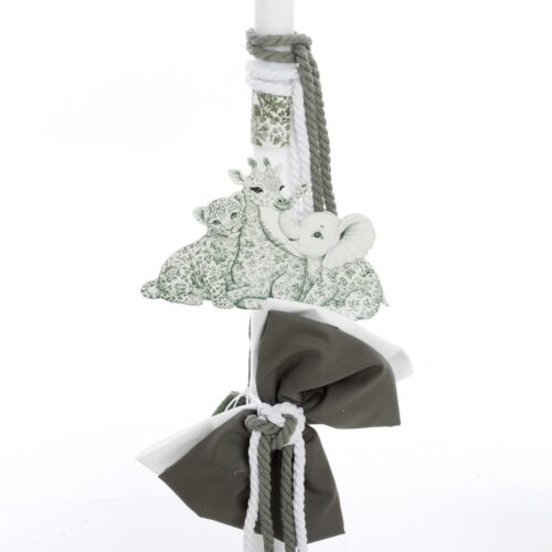 Σετ Βάπτισης Ξύλινο Αυτοκίνητο "Vintage Safari Explorer" - Image 2