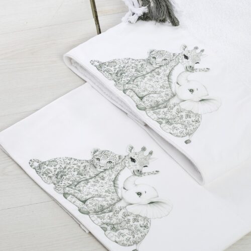 Σετ Βάπτισης Ξύλινο Αυτοκίνητο "Vintage Safari Explorer" - Image 3