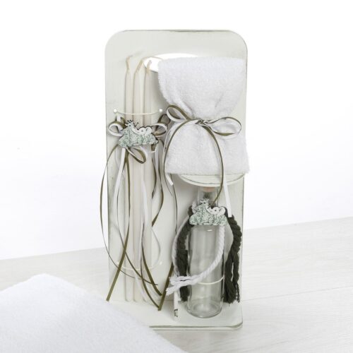 Σετ Βάπτισης Ξύλινο Αυτοκίνητο "Vintage Safari Explorer" - Image 5