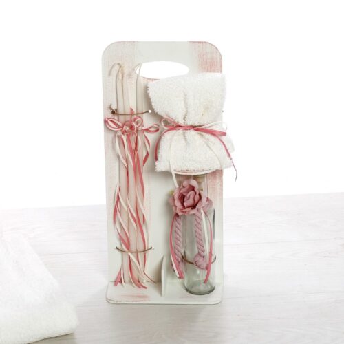 Σετ Βάπτισης Λουλούδια ΣΔΣ-2516 - Image 5