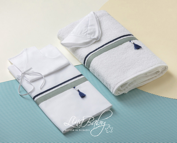 Σετ Λαδόπανο Ορέστης Linababy κωδ.1580 - Image 1