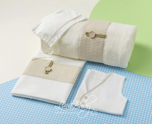 Σετ Λαδόπανο Πικέ Linababy κωδ.1586/2