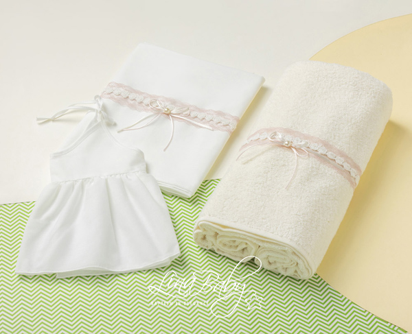 Σετ Λαδόπανο Ροζαλία Linababy κωδ.1588/2